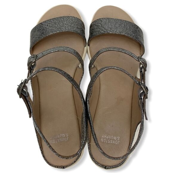 Johnston & Murphy Pewter CLARA Sandal - Picture 11 of 13
